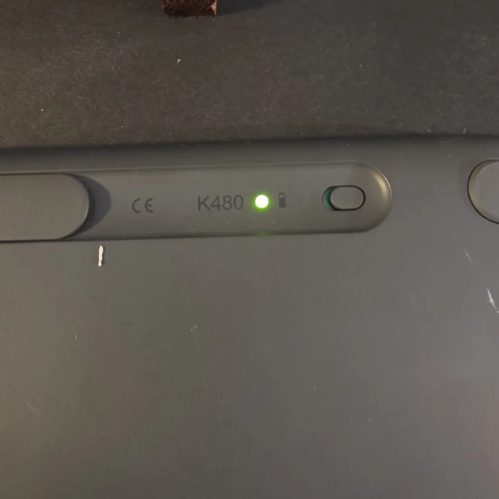 Keyboard Logitech Multi-Device K480 Mini 920-006342_EN_CA No Box